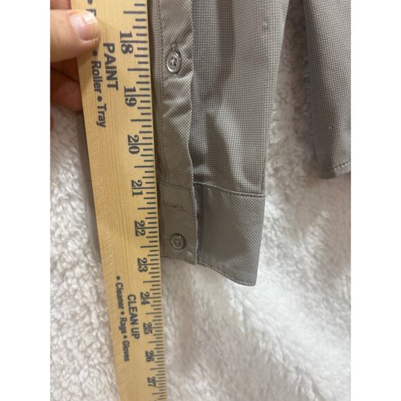 KÜHL Women’s Long Sleeve Performance Button Down Shirt Gray Stretch Hiking Small - Picture 6 of 7